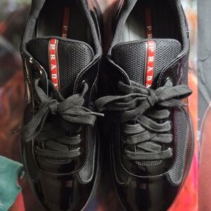 Prada Black Men's Shoes